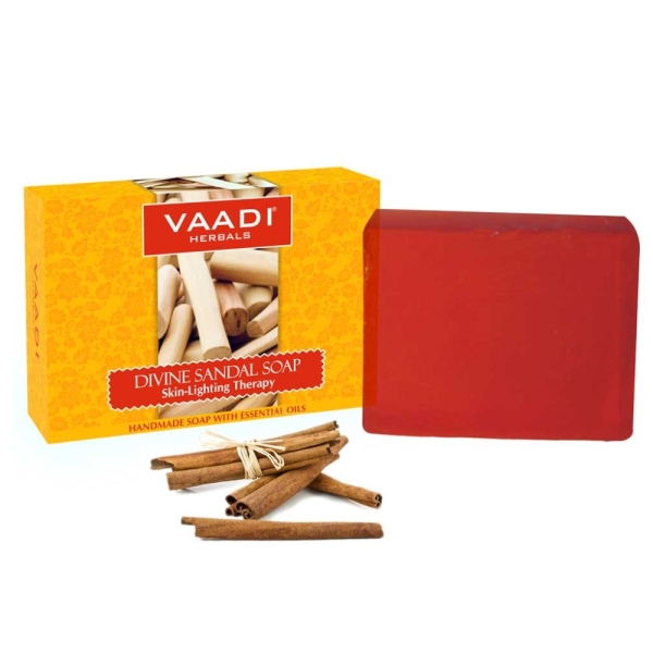 VAADI Divine Sandal Soap with Saffron & Turmeric
