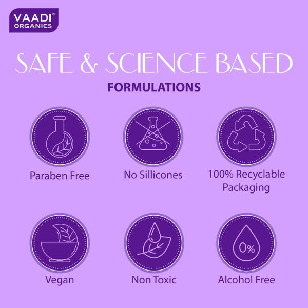 VAADI Lavender Water 100% Natural & Pure Skin Toner (250 ml) - Image 6