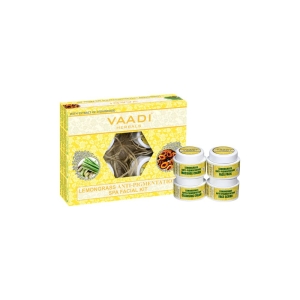 VAADI Lemongrass Anti-Pigmentation SPA Facial Kit With Cedarwood Extract (70 gms)