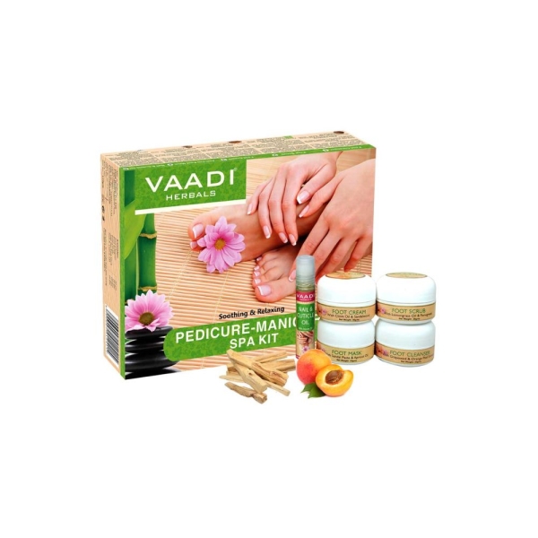 VAADI Pedicure Manicure Spa Kit - Soothing & Refreshing (135gms) - Image 2