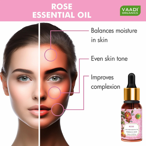 VAADI Rose Essential Oil - Image 2