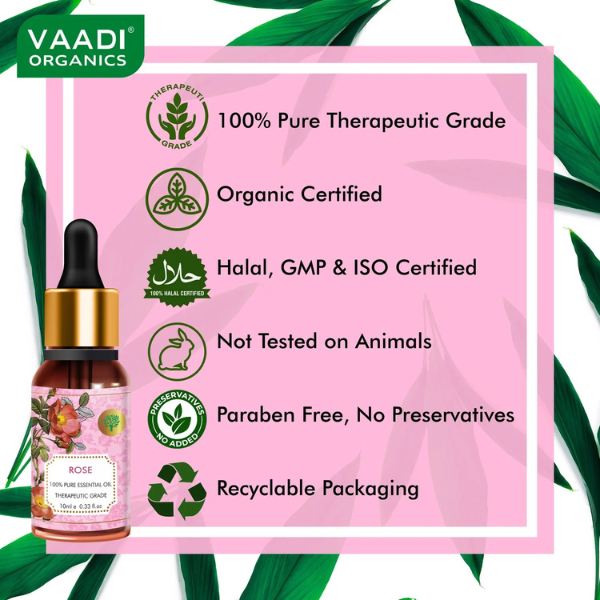 VAADI Rose Essential Oil - Image 5