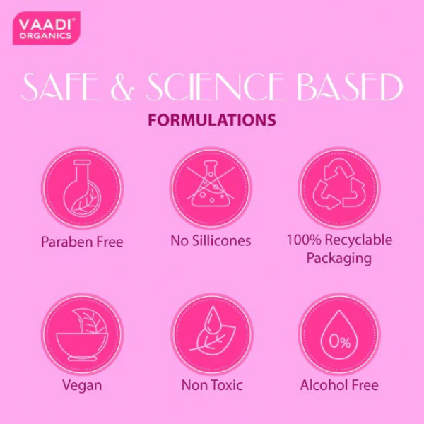 VAADI Rose Water 100% Natural & Pure (110 ml) - Image 5