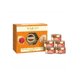 VAADI Saffron Skin-Whitening Facial Kit With Sandalwood Extract (270gms)