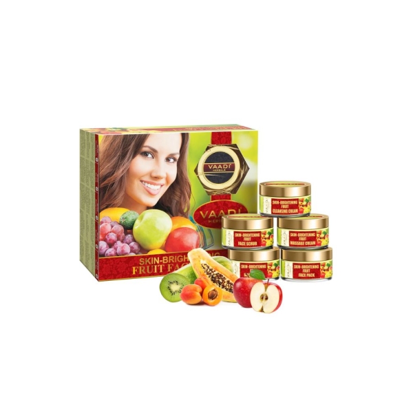 VAADI Skin-Lightening Fruit Facial Kit (270gms) - Image 2
