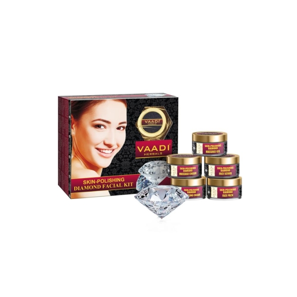 VAADI Skin-Polishing Diamond Facial Kit (270gms) - Image 2