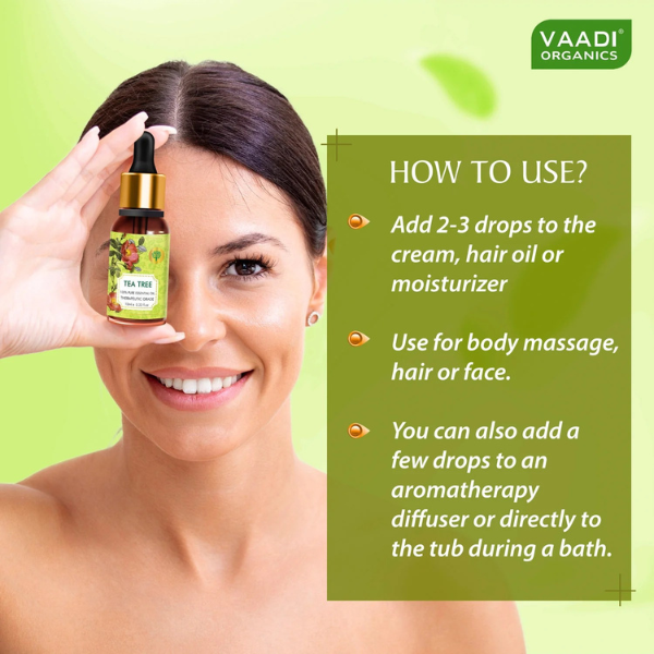 VAADI Tea Tree Essential Oil - Image 3