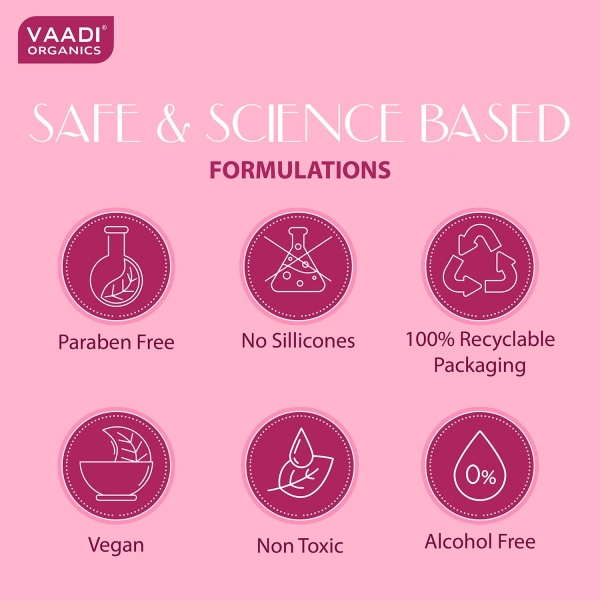 VAADI Underarm Brightening & De-Pigmentation Serum With Peony Root Extract & Green Seaweed (30 ml) - Image 5