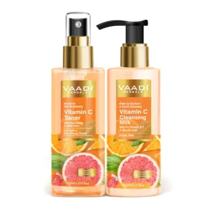 VAADI Vitamin C Cleansing Milk With Toner (110 ml X 2)