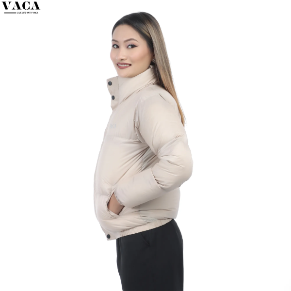 VACA Lightweight Silicone Puffer Jacket for Women - Image 2