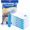 Vacuum Storage Bags For Clothes With Hand Pump Polypropylene Vacuum Compression Bags Vacuum Storage Bags Vacuum Bags For Travel Space Saver Vacuum Bags