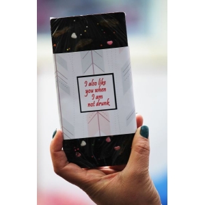 Valentine Bar chocolate with personalized message