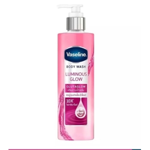 Vaselline Body Wash, Luminous Glow, Glutaglow Technology, 10X Niacinamide, Hyaluronic Acid, Radiant Skin, Fruity Fragrance 425ml