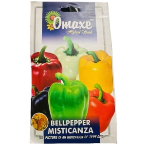 Vegetable Seed - 1 Packet BELLPEPPER MISTICANZA Omaxe Seeds By Savyata Stores For Kitchen Garden