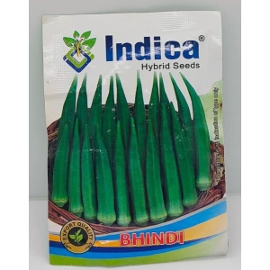 Vegetable Seed - 1 Packet Bhindi seeds By Savyata Stores For Kitchen Garden