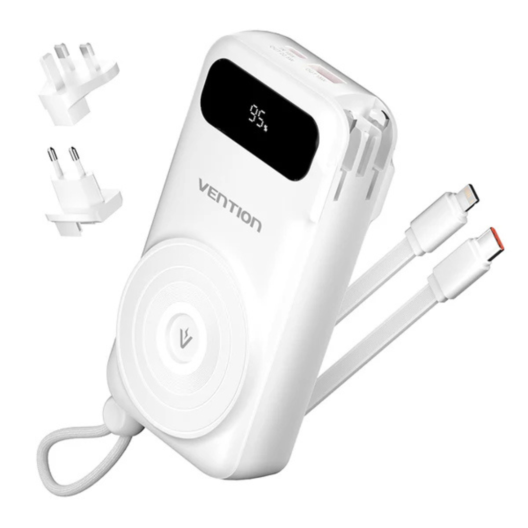 Vention 10000mAh Portable Fast Charging Power Bank - Image 2