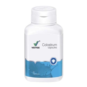 Vestige Colostrum 60 Capsules mixture of vital immune and growth factors required by the baby for protection against diseases