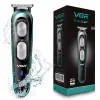 VGR V-055 Professional Cordless Beard Trimmer - Rechargeable Hair Clippers for Men