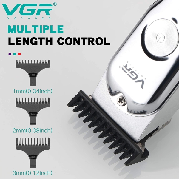 VGR V-071 Cordless Professional Hair Clipper - Image 3