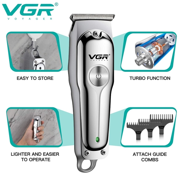 VGR V-071 Cordless Professional Hair Clipper - Image 4
