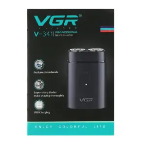 VGR V-341 Portable Waterproof Reciprocating Beard Trimmer