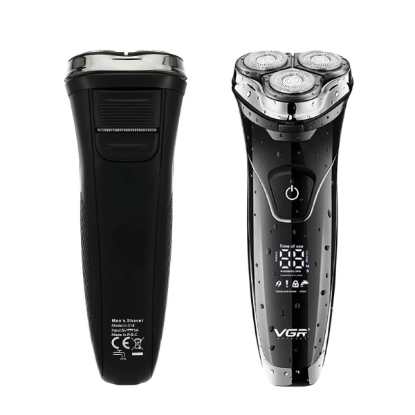 VGR V318 Electric Shaver Professional 3 Head Floating Shaving Trimmer Razor For Men - Image 2