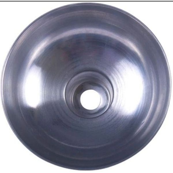Vintage Aluminum Pendent Lampshade - Image 5