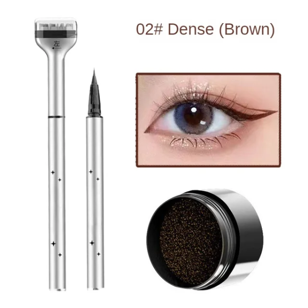 VIPABC 2 in 1 Eyeliner & Eyelashes One Stroke Lash Stamp - Image 4