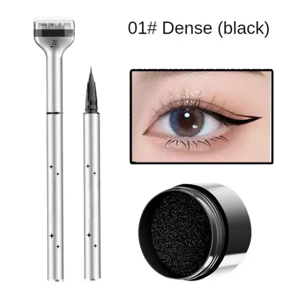 VIPABC 2 in 1 Eyeliner & Eyelashes One Stroke Lash Stamp - Image 3