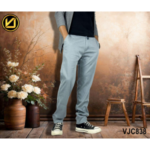 VIRJEANS (VJC838) Summer Chinos Trouser For Men-Sky Blue