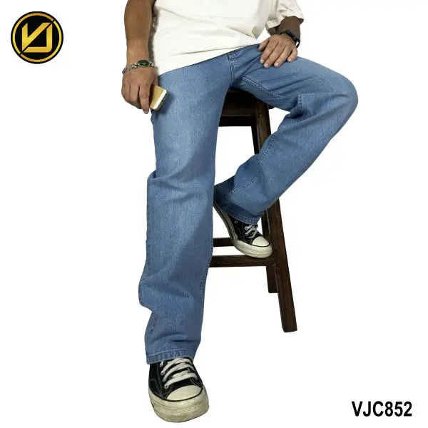 VIRJEANS (VJC852) Stretchable Baggy Denim Jeans Pant For Men- All Colors - Image 3