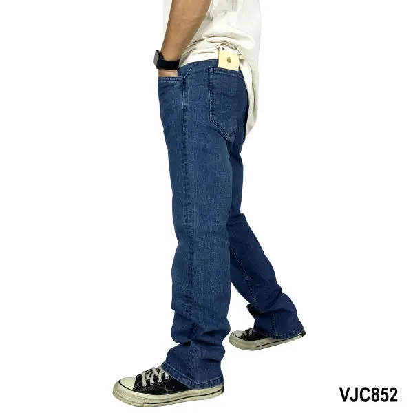VIRJEANS (VJC852) Stretchable Baggy Denim Jeans Pant For Men- All Colors - Image 4
