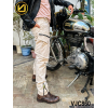 VIRJEANS (VJC860) Stretchable Cargo Multi Pocket Box Zipper Joggers Pant For Men-All Colors