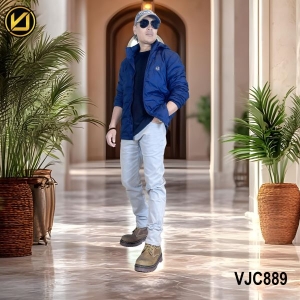 VIRJEANS (VJC889D) Dawn Ultra Light Jacket For Men-Blue
