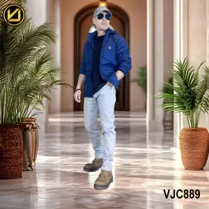 VIRJEANS (VJC889D) Dawn Ultra Light Jacket For Men-Blue