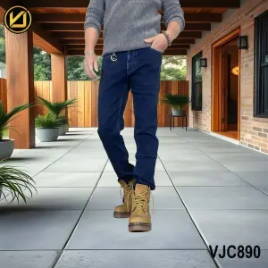 VIRJEANS (VJC890) Stretchable Denim Jeans Choose Pant For Men- Dark Blue