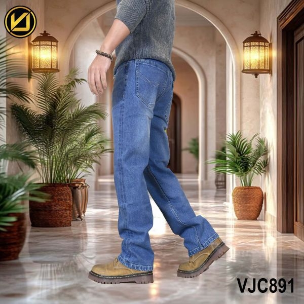 VIRJEANS (VJC891) Stretchable Straight Fit Denim Jeans Pant For Men- All Colors - Image 2