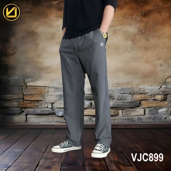 VIRJEANS (VJC899) Summer Sporty Open Trouser For Men- Dark Blue - Image 2