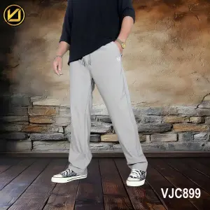 VIRJEANS (VJC899) Summer Sporty Open Trouser For Men- Grey