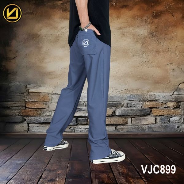 VIRJEANS (VJC899) Summer Sporty Open Trouser For Men- Light Blue - Image 3