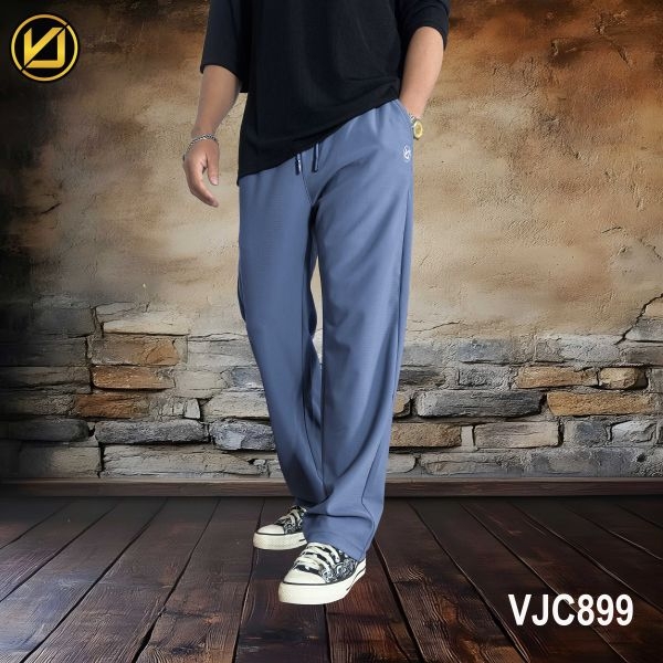 VIRJEANS (VJC899) Summer Sporty Open Trouser For Men- Light Blue - Image 4