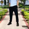 VIRJEANS (VJC900) Summer Sporty Joggers Trouser For Men -Black