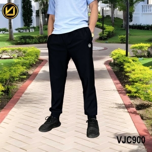 VIRJEANS (VJC900) Summer Sporty Joggers Trouser For Men -Black
