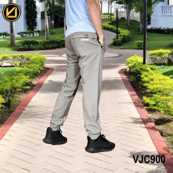 VIRJEANS (VJC900) Summer Sporty Joggers Trouser For Men - Grey - Image 5
