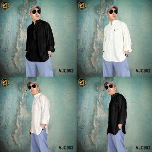 VIRJEANS (VJC902) Summer Linen Full Sleeve Shirt For Men- All Colors