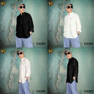 VIRJEANS (VJC902) Summer Linen Full Sleeve Shirt For Men- All Colors