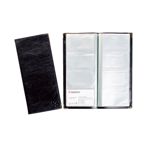 Visiting Card Holder/ Comix NU 96 Name Card Holder in PU Leather Cover.