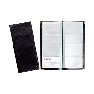 Visiting Card Holder/ Comix NU 96 Name Card Holder in PU Leather Cover.