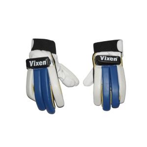 Vixen Cricket Batting Gloves (White/Blue)