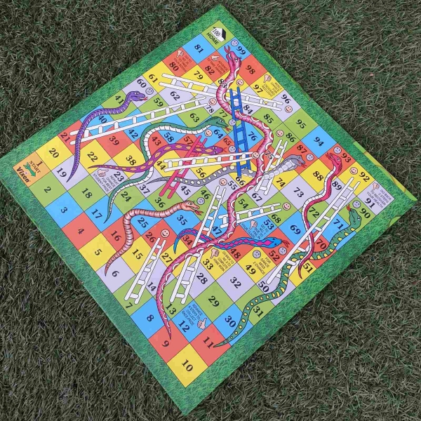 Vixen Premium Gold Ludo And Snake Ladder (Two Fold) - Image 3